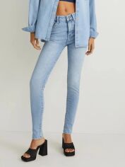 Акція на Джинси Skinny жіночі C&A 2193045c27 38 Блакитні від Rozetka