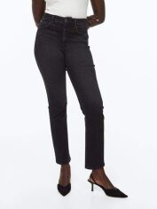 Акція на Джинси Skinny жіночі H&M 1091545001c28 M Темно-сірі від Rozetka
