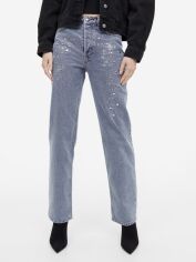 Акція на Джинси Regular Fit жіночі H&M 1141764001c28 46 Блакитні від Rozetka