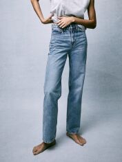 Акція на Джинси Regular Fit жіночі H&M 1067430005c28 46 Блакитні від Rozetka