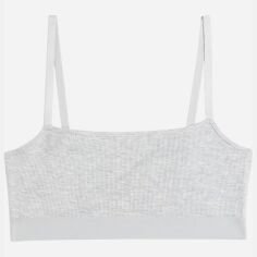 Акція на Топ жіночий H&M 1084218002c28 S Сірий від Rozetka