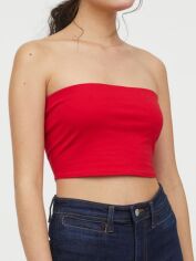 Акція на Топ жіночий H&M 733749003c28 S Червоний від Rozetka
