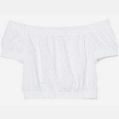 Акція на Топ жіночий H&M 743214005c28 46 Білий від Rozetka