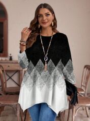 Акція на Джемпер жіночий SHEIN GD-00218332 2XL Різнокольоровий від Rozetka