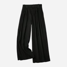 Акція на Штани жіночі SHEIN GD-00209899 4XL Чорні від Rozetka