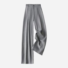 Акція на Штани жіночі SHEIN GD-00204153 1XL Кремові від Rozetka