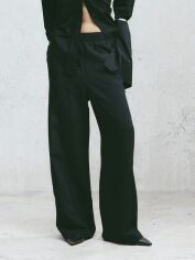 Акція на Штани жіночі H&M 1138003003c28 M Чорні від Rozetka