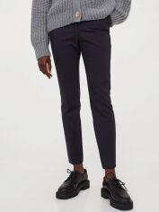 Акція на Штани жіночі H&M 751471003c26 50 Темно-сині від Rozetka