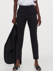 Акція на Штани жіночі H&M 751471001c20 50 Чорні від Rozetka