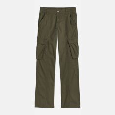 Акція на Штани жіночі H&M 1083344006c28 38 Хакі від Rozetka
