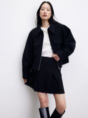 Акція на Спідниця міні осіння жіноча H&M 1232897001c28 S Чорна від Rozetka