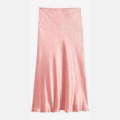 Акція на Спідниця міді літня жіноча H&M 1105773005c28 S Рожева від Rozetka