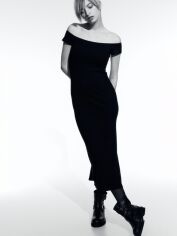 Акція на Сукня довга літня жіноча H&M 1223835001c28 4XL Чорна від Rozetka