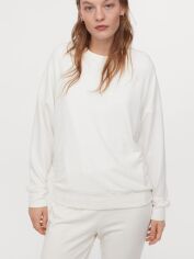 Акція на Світшот жіночий H&M 786304002c28 XS Білий від Rozetka