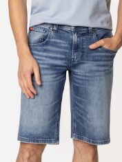Акція на Шорти джинсові довгі чоловічі Lee Cooper Chicago-1599 31 Сині від Rozetka