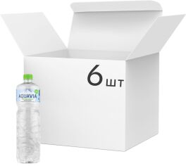 Акція на Упаковка води природної Aquavia Лужна джерельна з ph 9.4 2 л х 6 шт від Rozetka