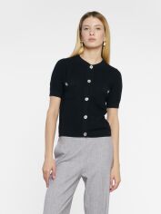 Акція на Джемпер жіночий er Knitted Jacket W1 Wtr-158 W09.09.02.411 S Чорний від Rozetka