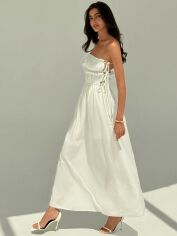 Акція на Сукня літня жіноча Shein GD-00226449 S Біла від Rozetka