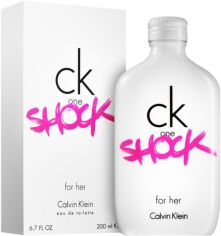 Акція на Туалетна вода для жінок Calvin Klein CK One Shock for Her 200 мл від Rozetka