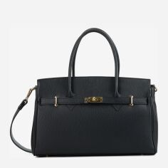 Акція на Сумка шоппер жіноча з натуральної шкіри Regina Notte Tote 4020 Чорна від Rozetka