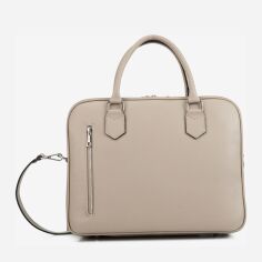 Акція на Сумка портфель жіноча з натуральної шкіри Regina Notte Briefcase 3889 Капучино від Rozetka