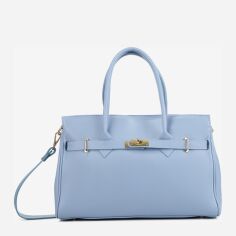 Акція на Сумка шоппер жіноча з натуральної шкіри Regina Notte Tote 4020 Волошкова від Rozetka