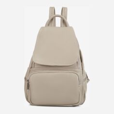 Акція на Рюкзак жіночий з натуральної шкіри 11,5 л Regina Notte Backpack 3150 Капучино від Rozetka