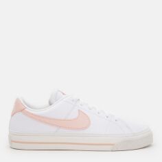 Акція на Жіночі кеди низькі Nike Court Legacy Lo Nn HJ5357-100 37.5 (6.5US) 23.5 см Білий/Світло-рожевий від Rozetka