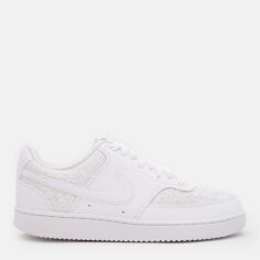Акція на Жіночі кеди низькі Nike Court Vision Lo HJ5846-100 38.5 (7.5US) 24.5 см Білі від Rozetka