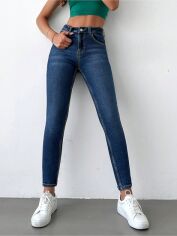 Акція на Джинси жіночі SHEIN GD-00228240 XS-Petite Сині від Rozetka