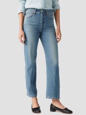 Акція на Джинси Regular Fit жіночі Levi`s Ribcage Straight Ankle 72693 28-31 0230 Cool Invite від Rozetka