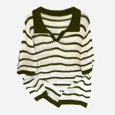 Акція на Джемпер жіночий SHEIN GD-00214800 2XL Зелений від Rozetka