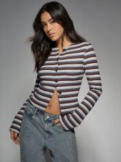 Акція на Жіночий кардиган SHEIN GD-00218358 S Різнокольоровий від Rozetka