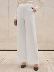 Акція на Штани жіночі SHEIN GD-00209209 L Бежеві від Rozetka