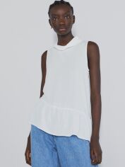 Акція на Блузка жіноча Zara XAZ239918DHCJ XL Біла від Rozetka