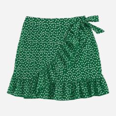 Акція на Спідниця літня жіноча SHEIN GD-00204714 S Зелена від Rozetka