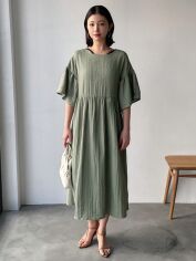 Акція на Сукня жіноча SHEIN GD-00204213 XL Зелена від Rozetka