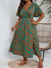 Акція на Сукня жіноча SHEIN GD-00208416 4XL Комбінована від Rozetka