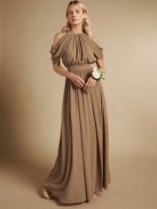 Акція на Сукня жіноча SHEIN GD-00205330 XS Коричнева від Rozetka