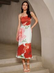 Акція на Сукня жіноча SHEIN GD-00205142 L Біла від Rozetka