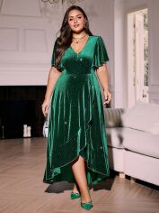 Акція на Сукня жіноча SHEIN GD-00204525 1XL Зелена від Rozetka