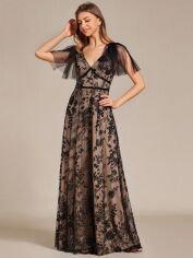 Акція на Сукня жіноча SHEIN GD-00203760 XL Чорна від Rozetka