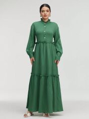Акція на Сукня осіння жіноча SHEIN GD-00204516 XL Зелена від Rozetka