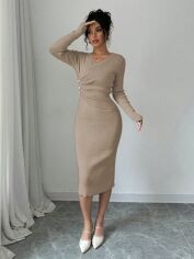 Акція на Сукня осіння жіноча SHEIN GD-00205331 XL Хакі від Rozetka