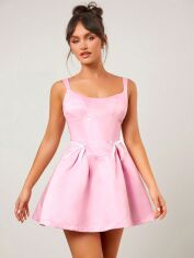 Акція на Сукня літня жіноча Shein GD-00201247 S Рожева від Rozetka