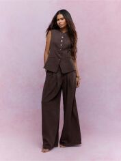 Акція на Костюм жіночий SHEIN GD-00221102 S Коричневий від Rozetka