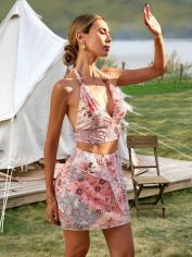 Акція на Костюм жіночий SHEIN GD-00219508 S Різнокольоровий від Rozetka