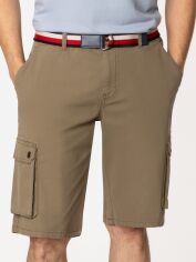 Акція на Шорти бавовняні довгі чоловічі Lee Cooper Simone-9802 38 Хакі від Rozetka