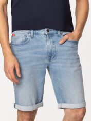 Акція на Шорти джинсові короткі чоловічі Lee Cooper Dust-6590 2XL Блакитні від Rozetka