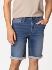 Акція на Шорти джинсові короткі чоловічі Lee Cooper Jog-1422 XL Світло-сині від Rozetka